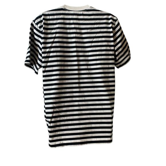 Andy Warhol x Uniqlo UT Archive Tshirt Medium Campbell's Soup Striped NY Pop Art - Picture 9 of 14